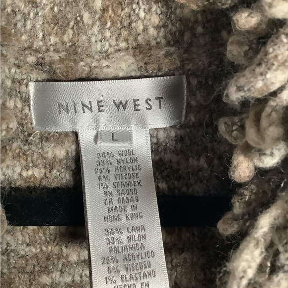 Nine West Y2K penny lane style wool blend cardigan - Picture 7 of 9